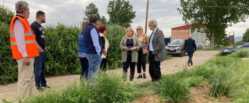 Επίσκεψη στο υπό κατασκευή αρδευτικό έργο Κεφαλόβρυσου Τρικάλων